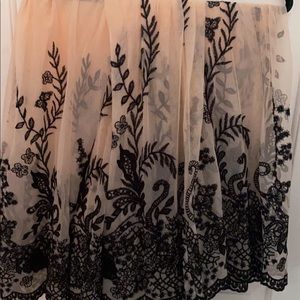 TORRID Formal tulle lace skirt
